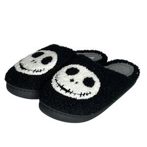 Disney Nightmare Christmas Jack Plush Cozy Slippers M/L Adult Slip On Shoes NEW